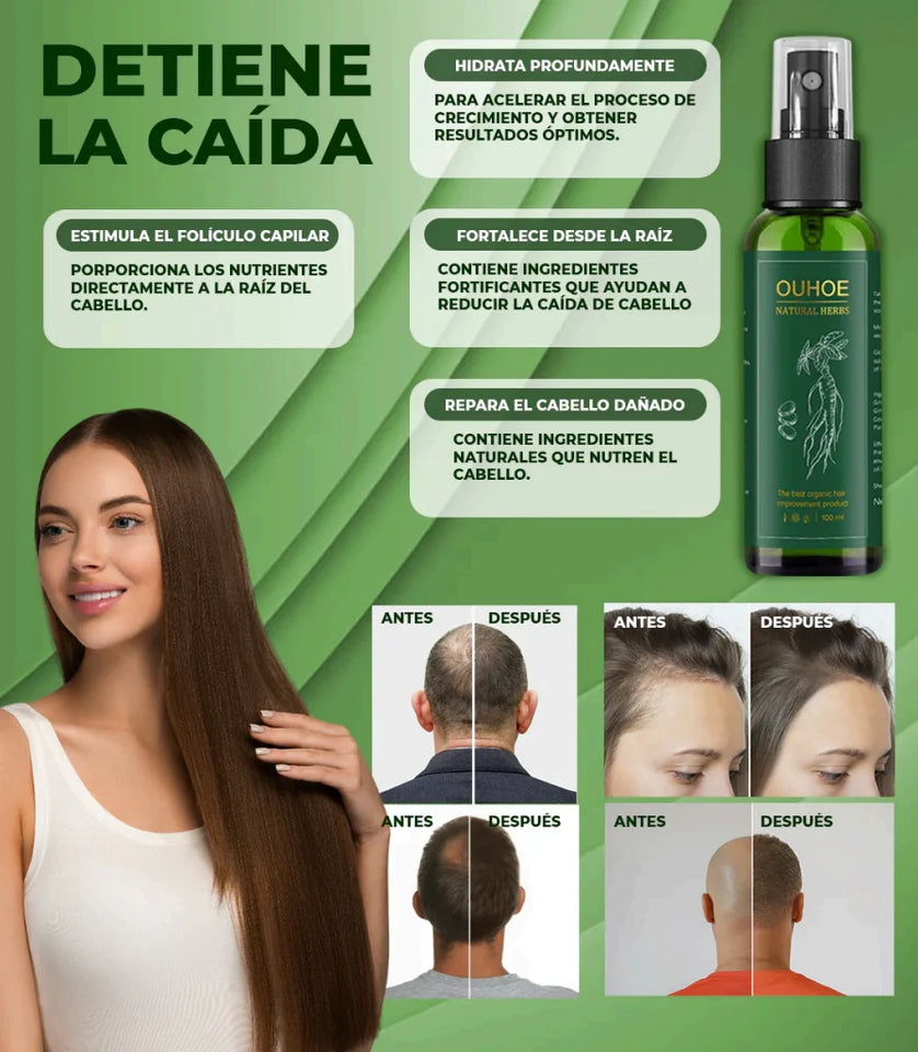 OUHOE-ELIXIR PARA CRECIMIENTO DEL CABELLO