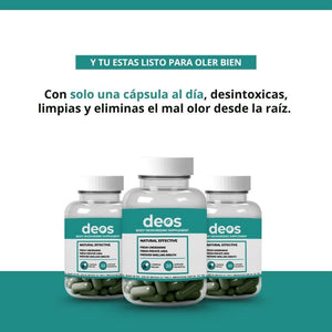 DEOS - Desodorante Corporal Interno (30 Capsulas)