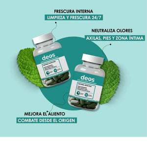 DEOS - Desodorante Corporal Interno (30 Capsulas)